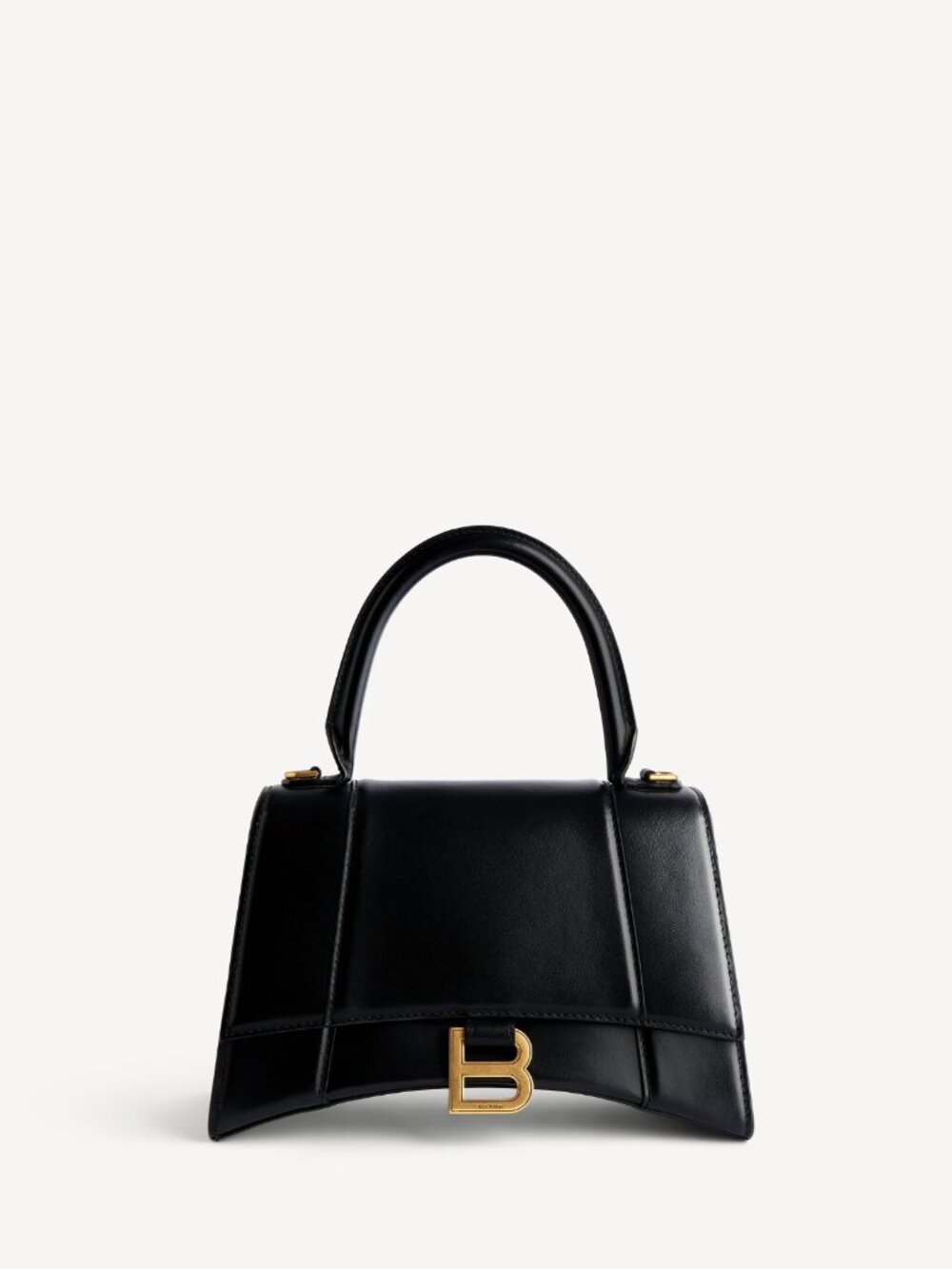 Balenciaga Women's Hourglass Handbag Small in Black
